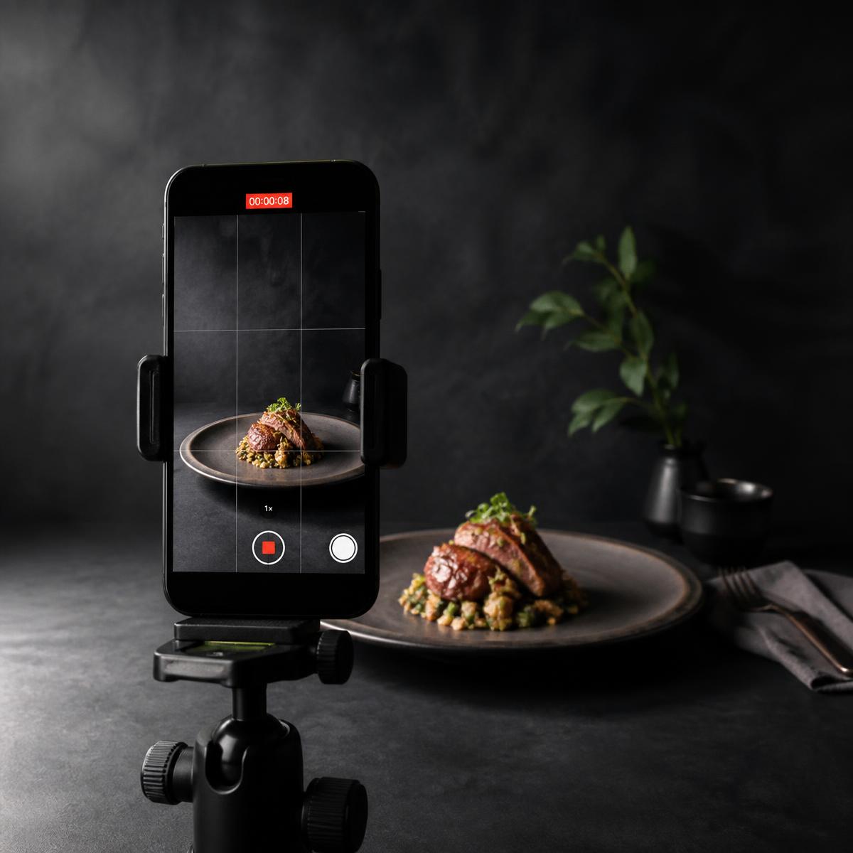 Vertical product video setup for UGC content